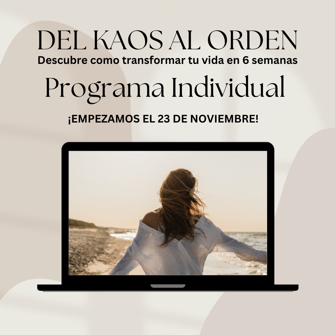 Programa online de bienestar emocional Del Kaos al Orden Programa online de bienestar emocional Del Kaos al Orden